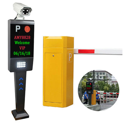 ZT-P01 CE Système de contrôle d'accès au parking avec reconnaissance de plaques d'immatriculation de véhicules DC12V