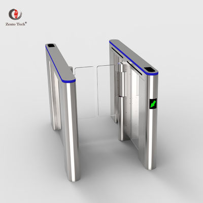 La porte automatique de barrière d'aileron de tourniquet de l'acier inoxydable 304 ravissent bidirectionnel