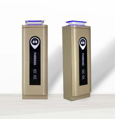 Portes sans brosse de stationnement de voiture de porte de barrière du trafic de moteur de lumière anti-collision de LED