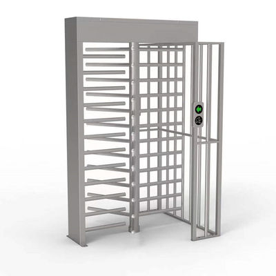 30-40 personnes Min Biometric Full Height Turnstile 1500*1500*2300mm