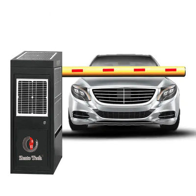 Contrôle d'accès au parking à énergie solaire
