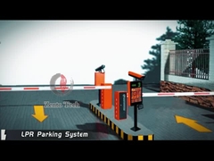 Système DC12V de contrôle d'accès de parking de reconnaissance de plaque minéralogique de véhicule de la CE