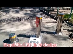 Bornes en hausse hydrauliques électriques anti-collision de contrôle de PLC pour des allées