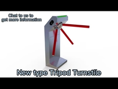 la porte OpeningTransit de tourniquet de trépied de la sécurité 120W expédient 30-45 personnes par minute