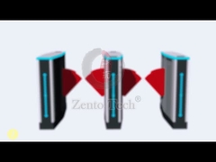 Sécurité de l'aéroport Barrière de clapet tourniquet Porte oscillante Reconnaissance faciale Parking Qr Code