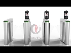 Créneaux de vitesse piétonniers de tourniquet de barrière d'aileron de RS485 TCP AC220V