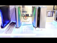 Tourniquet acrylique de barrière d'aileron de bras avec des personnes de l'empreinte digitale 40/minute