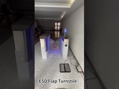 Entrée escamotable de tourniquet d'aileron de la largeur 550mm RFID de passage pour l'appartement