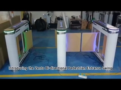 Personnes biométriques du contrôle d'accès 30-40 de passage d'oscillation de tourniquet bidirectionnel de barrière/minute